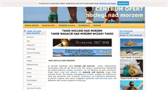 Desktop Screenshot of nad-morzem.sylwesteroferty.pl