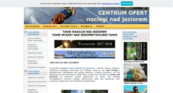 Desktop Screenshot of nad-jeziorem.sylwesteroferty.pl