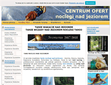 Tablet Screenshot of nad-jeziorem.sylwesteroferty.pl
